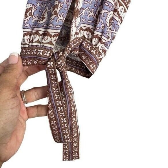 RACHEL Zoe Tops Rachel Zoe Square Neck Boho Peasant Top Small - Picture 5 of 9